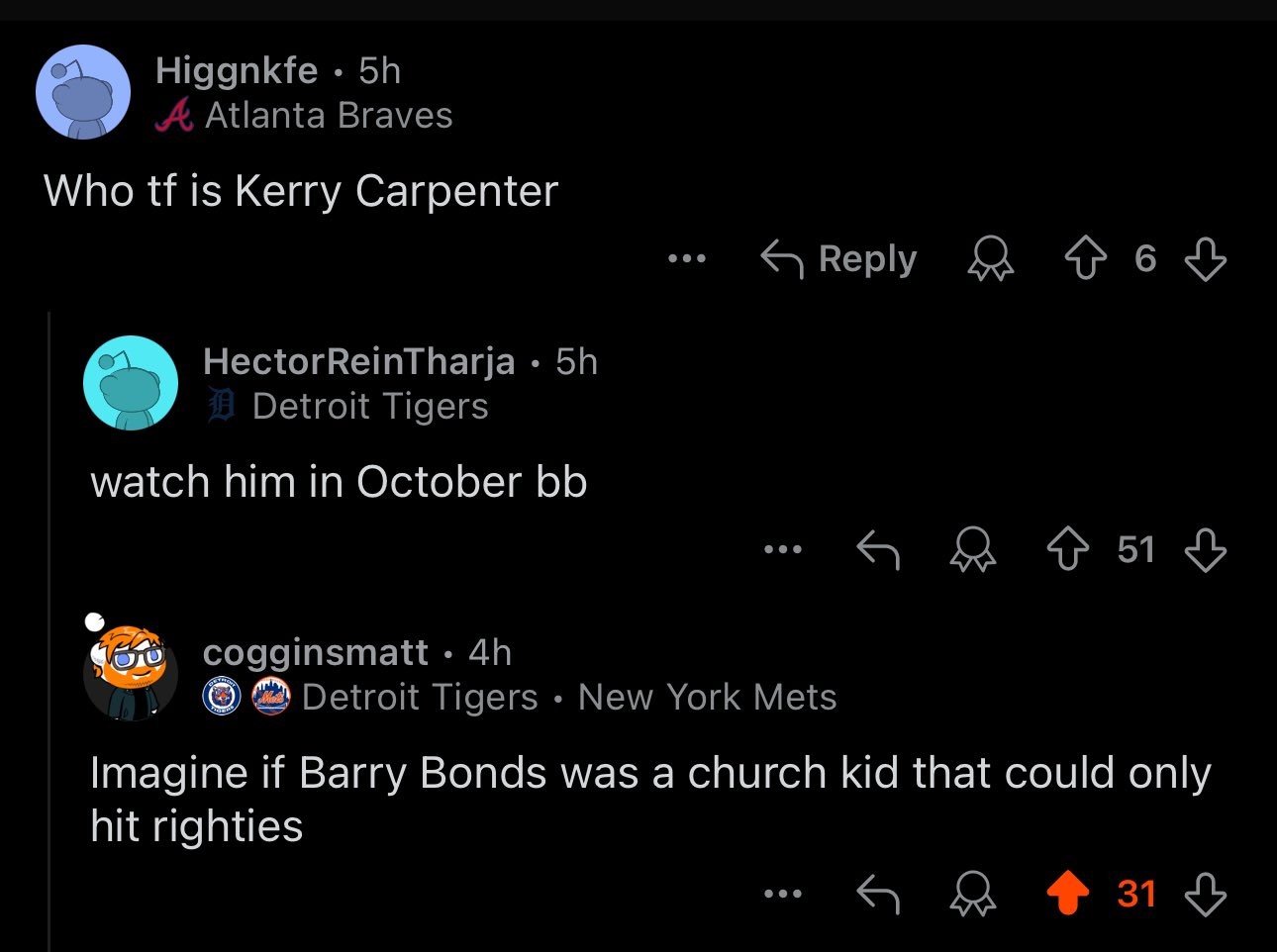 Kerry Carpenter Reddit